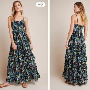 Anthropologie; Yumi Kim Tiered Maxi Dress Size S